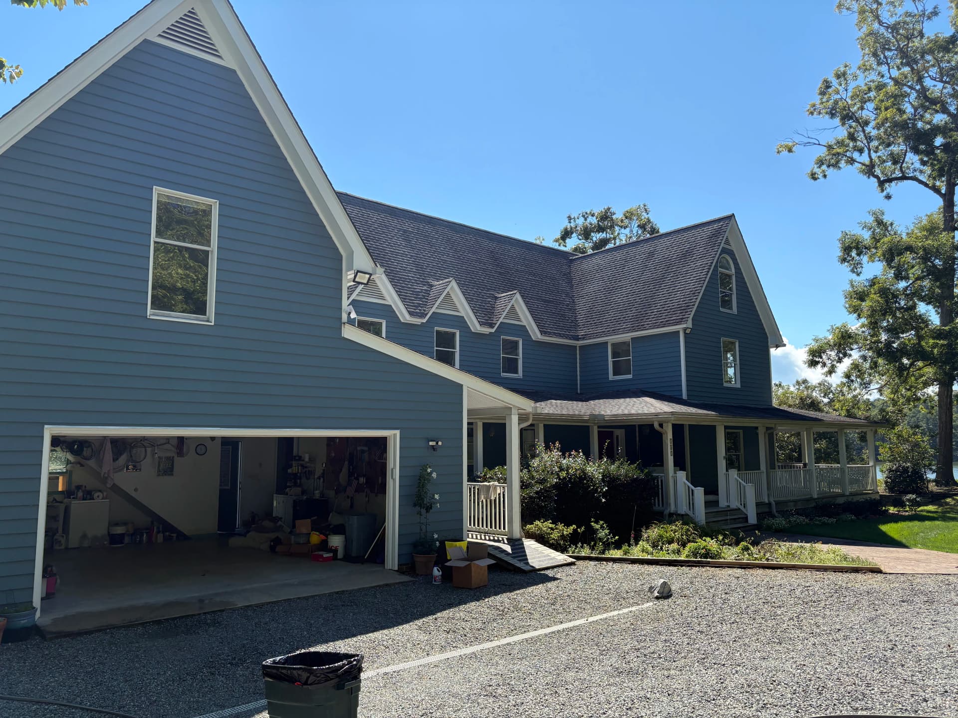 Waterfront Window Cleaning at a Lancaster County River Home image