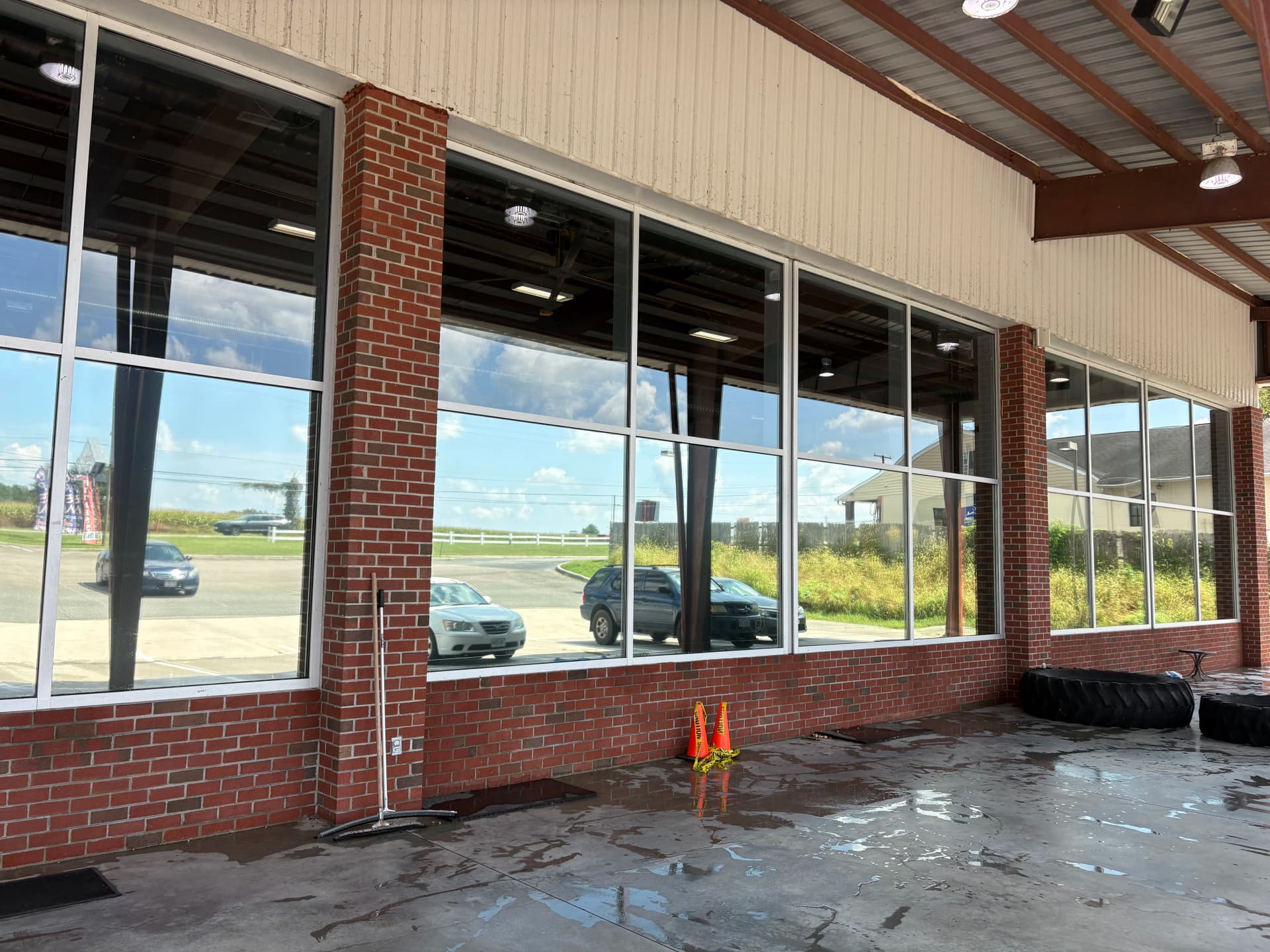 Gallery photos for Commercial Window Cleaning at a King William Gym: Image #1