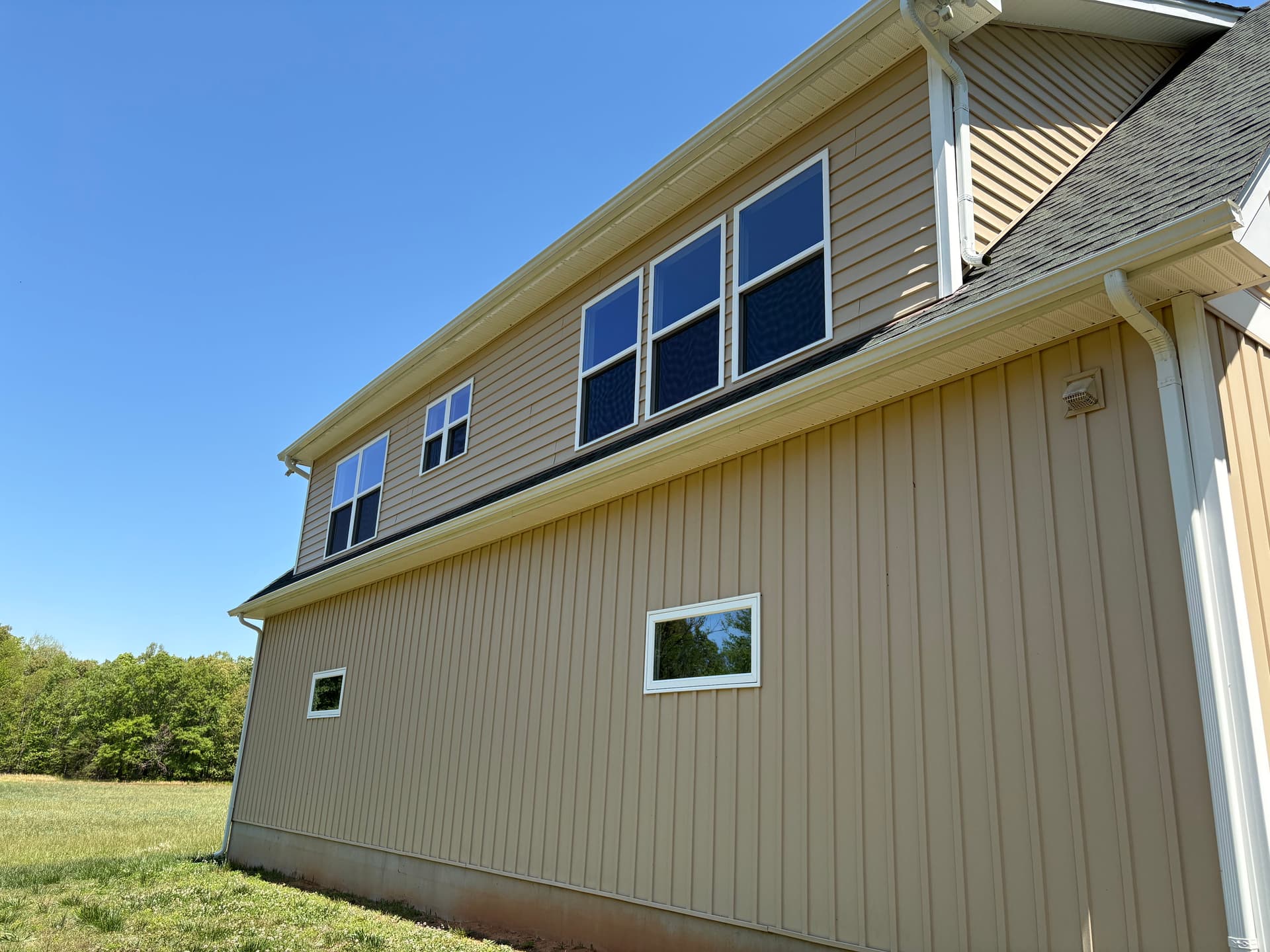 Full Window Detail on a Barndominium in Bumpass VA image