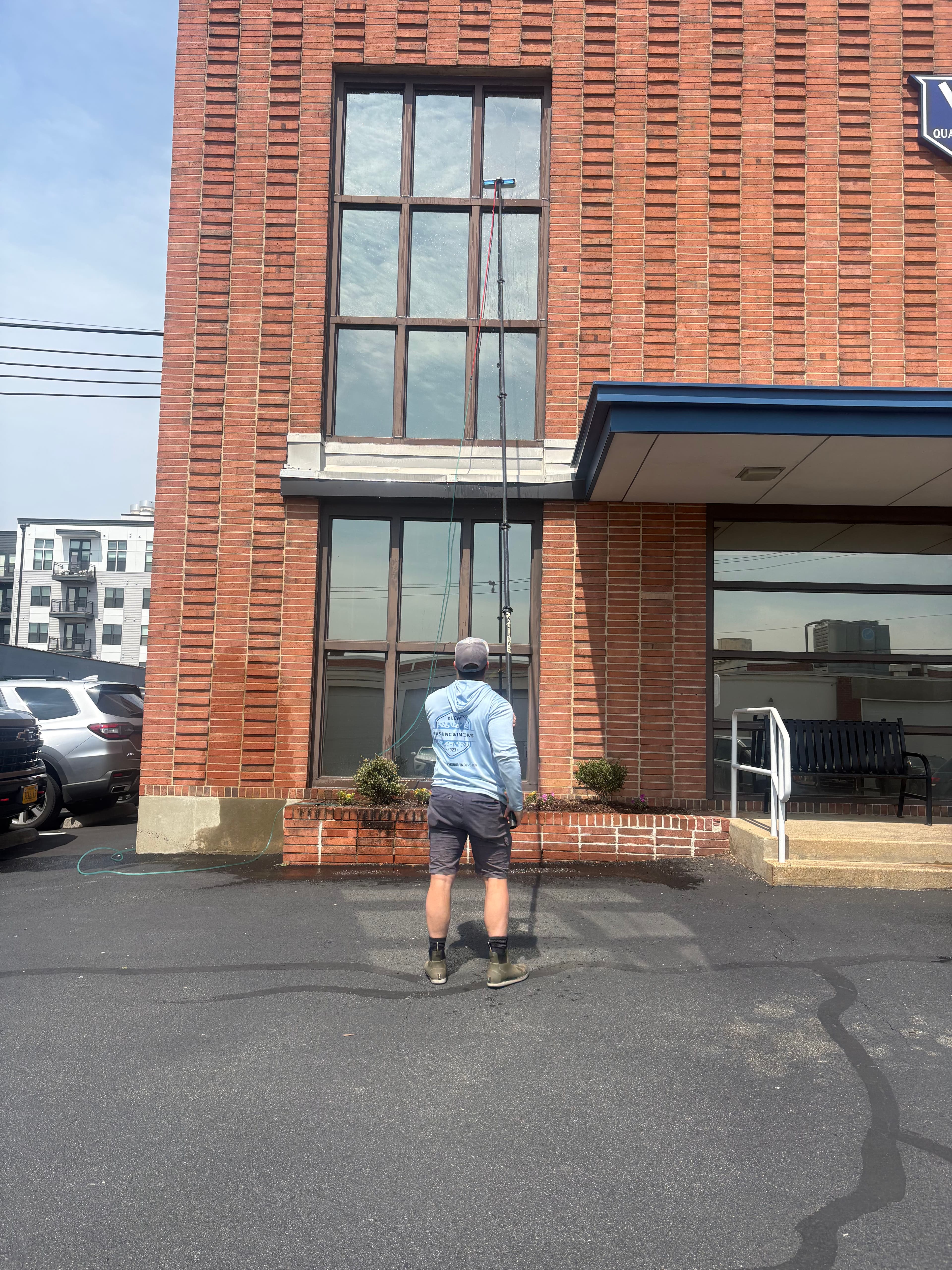 Project Commercial Window Cleaning at a Richmond VA Office and Warehouse image
