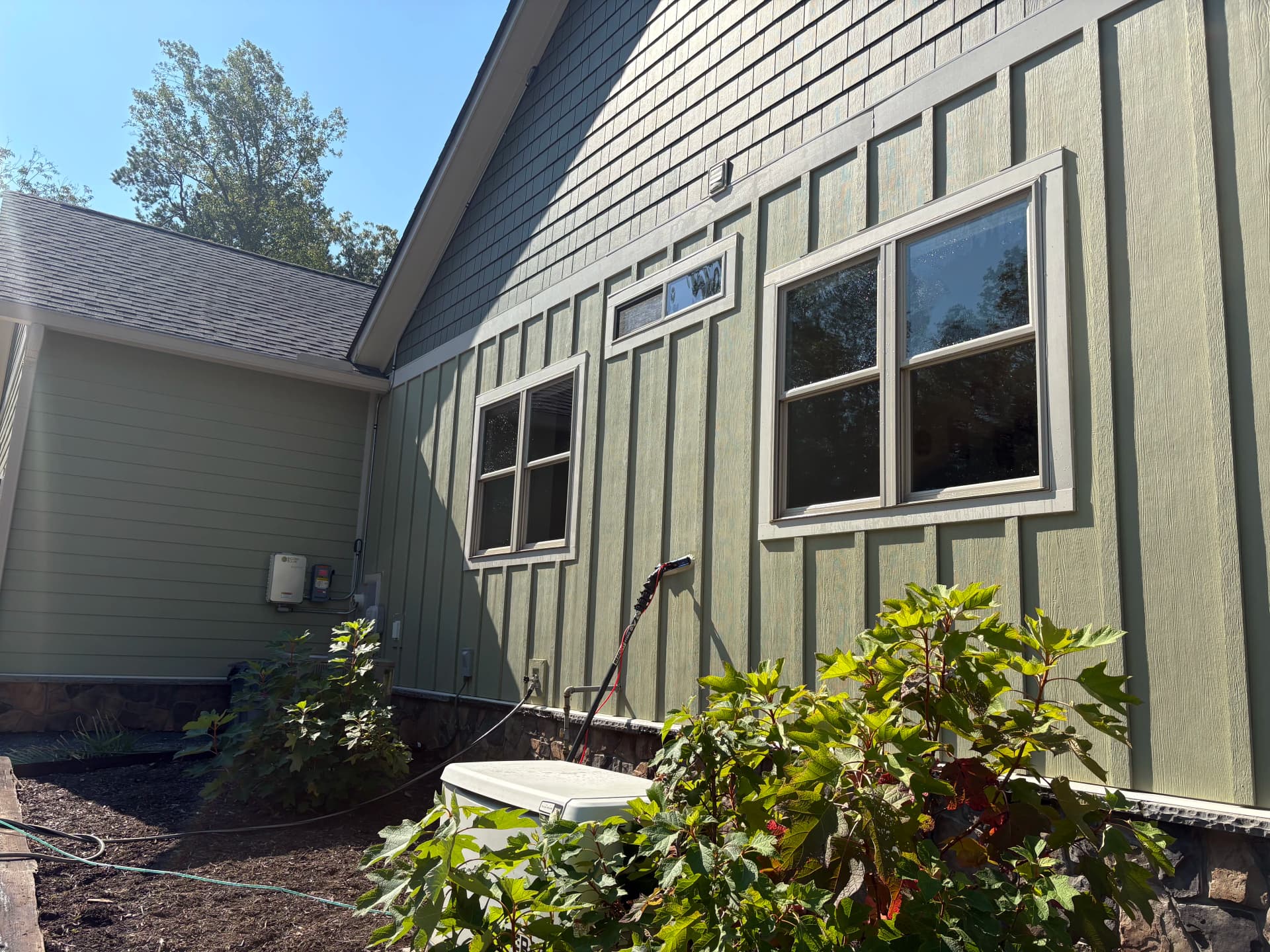 Interior and Exterior Window Cleaning with Hard Water Stain Removal in Maidens
