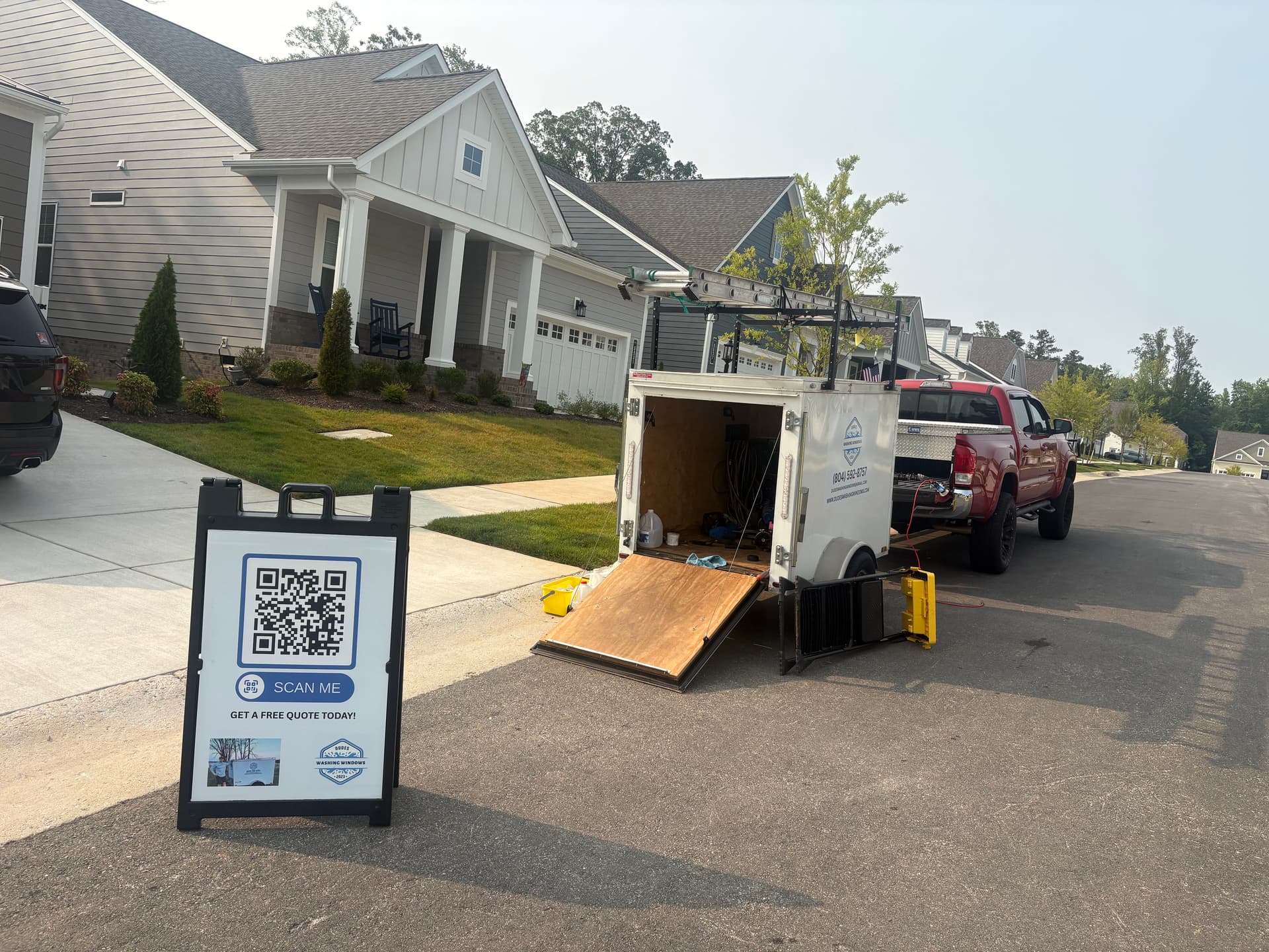 Interior and Exterior Window Cleaning in Moseley VA image