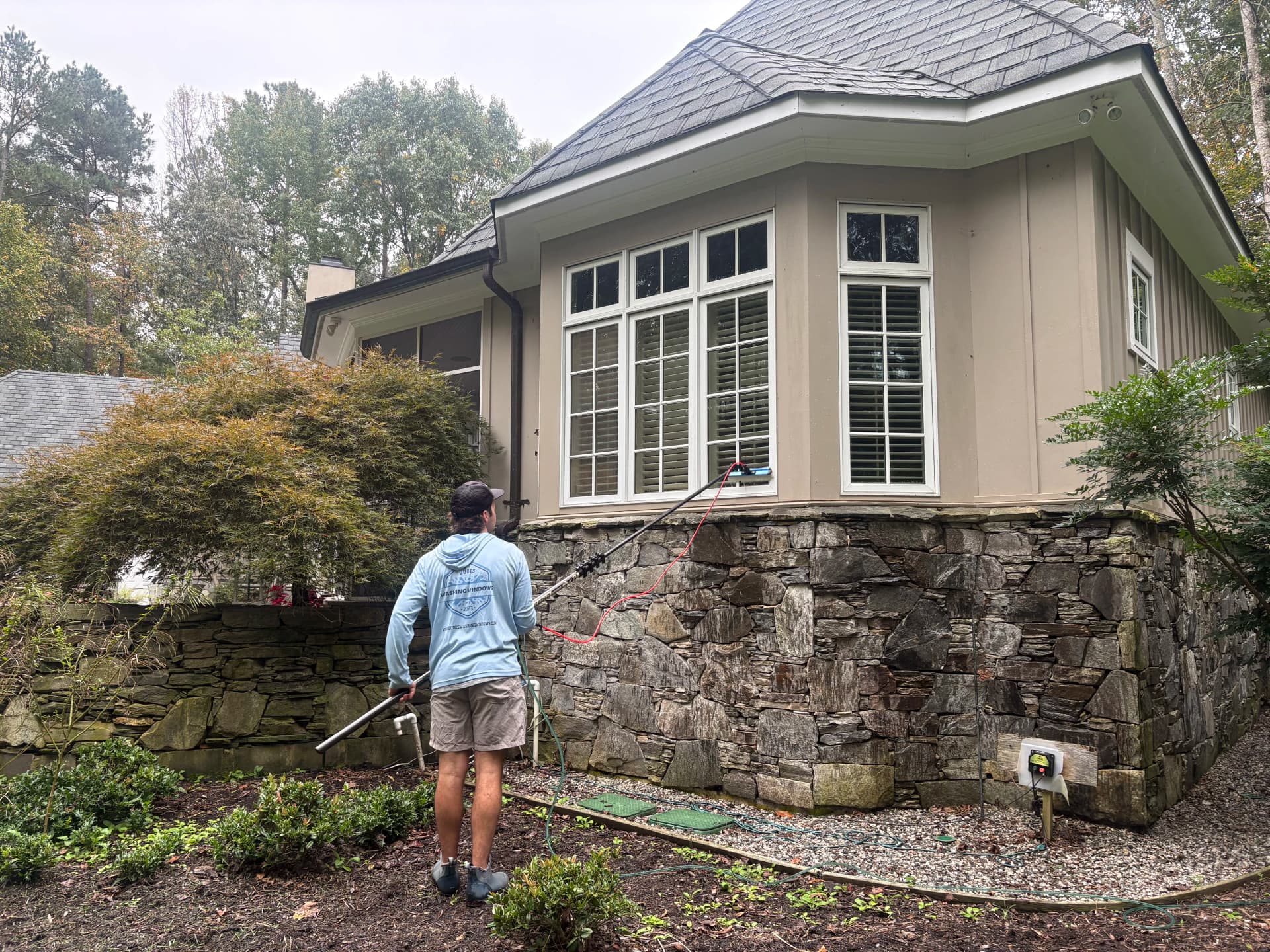 Gallery photos for Exterior Window Cleaning at a Manakin-Sabot Home: Image #2